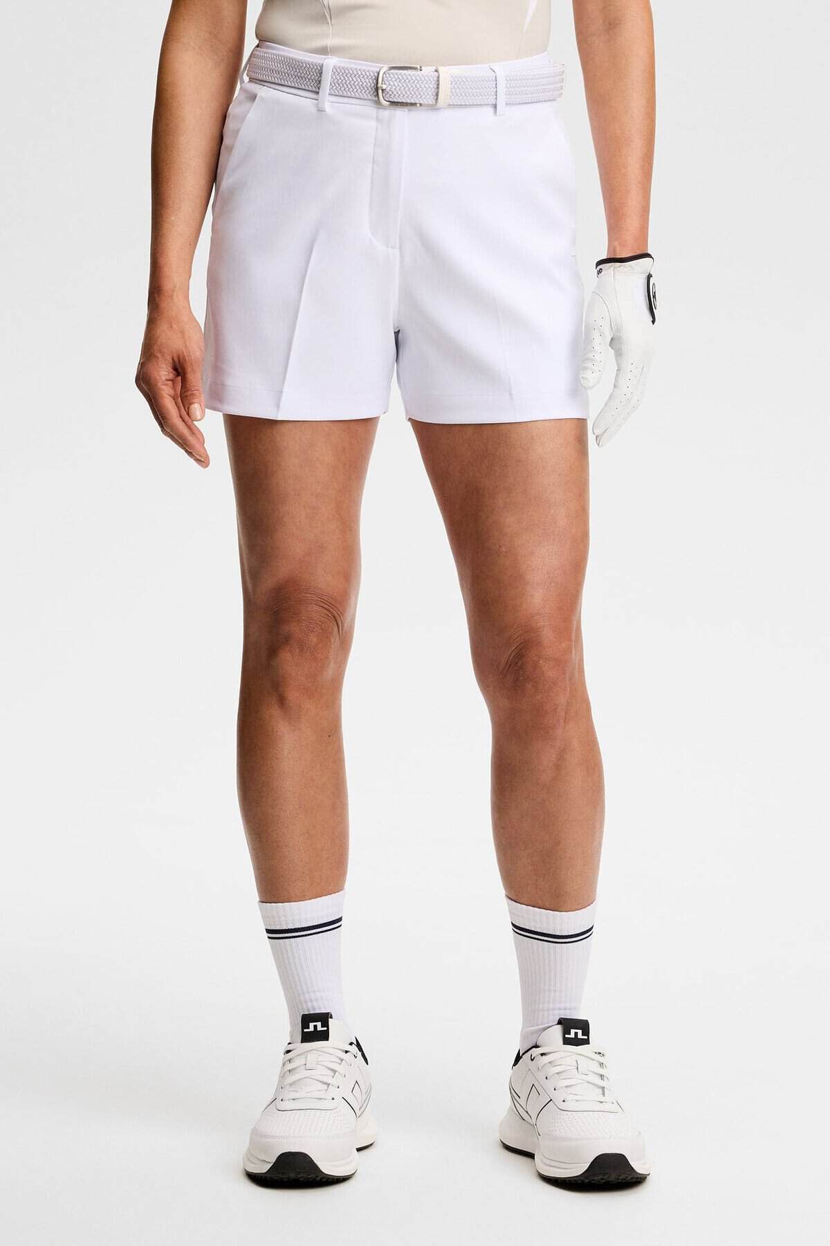 J.Lindeberg Gwen Shorts / White | Women & Golf